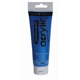 Farba akrylowa Graduate Acrylic 120ml Metallic Blue